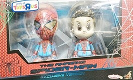 Hot Toys 3&quot; Cosbaby Marvel The Amazing Spider Man Peter Parker &amp; Spider Man F... - £64.72 GBP
