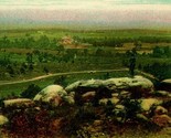Vtg Postcard UDB Gettysburg Pennsylvania PA Little Round Top General Vie... - £11.88 GBP