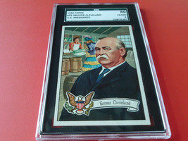 1956  TOPPS  U.S. PRESIDENTS   #  25    GROVER  CLEVELAND    SGC  80   !! - £43.82 GBP