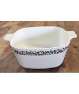 Vintage Rare Corning Ware Ltd Ed Platinum Filigree 7 in P-420-B Dish 1 3... - $334.15 MXN