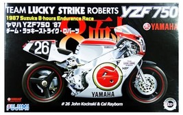 Fujimi Model 1/12 Yamaha YZF750 &#39;87 Team Lucky Strike Roberts - £42.60 GBP