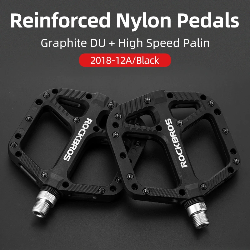 BROS Bicycle Pedals Bike Ultralight Seal ings Cycling Nylon Road bmx Mtb Pedals  - £135.42 GBP