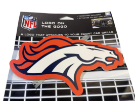 WinCraft NFL Denver Broncos Logo on The GoGo Decals, Team Color, One Size - £7.11 GBP