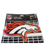 WinCraft NFL Denver Broncos Logo on The GoGo Decals, Team Color, One Size - $169.45 MXN