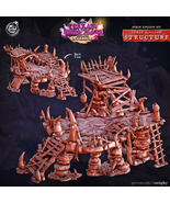 3D Printed Cast n Play Horde Kingdom Structure Set 28mm 32mm D&amp;D - $193.47+