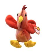 TY Beanie Babies Strut the Rooster 7 inches DOB 3/8/1996 - $183.06 MXN