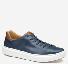 Johnston &amp; Murphy Navy Full Grain Anders Lace-To-Toe (Width: M) - €101,13 EUR