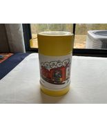 Vintage 1982 Randi Enterprise Train Thermos Yellow Jyudung - $30.98 CAD