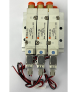 SMC SY5140-5LZ Pneumatic Solenoid Valve, 0.15-0.7MPa, w / 5-Port Base NOS - $1,264.69 MXN