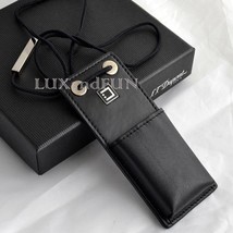S.T. Dupont Lighter Case - Leather and Palladium - Never used - £107.59 GBP