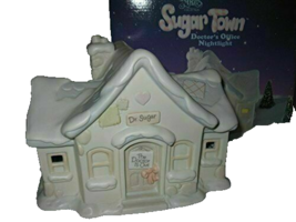 Precious Moments &quot;Doctor&#39;s Office&quot; Sugar Town Porcelain Night Light - $149.99