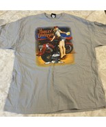 Harley Davidson Ukes Kenosha WI 2016 T Shirt Washing Motorcycle XL Gray - $262.29 MXN
