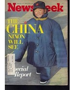 Newsweek China Nixon Will See February 21, 1972 - £11.65 GBP
