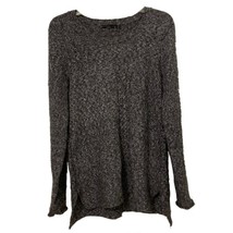 prAna Sweater Womens Size Medium Coal Nolan Marled Knit Wool Mohair - £16.51 GBP