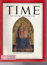 Time Magazine Angelico&#39;s Virgin &amp; Child  Dec 26 , 1955 - £11.86 GBP