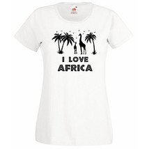 Womens T-Shirt Sunset Beach Palms &amp; Bungalows, Quote Another Day Paradise Shirts - £19.63 GBP