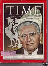 Time Magazine The Milwaukee Journal&#39;s Harry Grant 1954 - £11.67 GBP