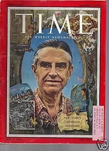 Time Magazine New York&#39;s Governor Harriman 1955 - £15.58 GBP