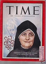 Time Magazine Maryknoll&#39;s Mother Mary Columbia 1955 - £15.84 GBP