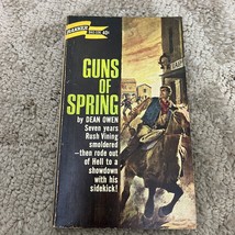 Guns of Spring by Dean Owen Pulp Action Western from Banner Books Paperback 1967 - £9.74 GBP