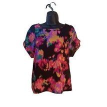 Emery Rose Women&#39;s Size Small Short Sleeved  Blouse - £6.76 GBP