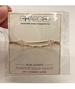 NEW Charged Wellness Rose Quartz Charge Your Heart Bracelet  - €16,06 EUR