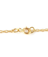 Brand New 0.75 CTTW 14K Solid gold 18" fine Heartbeat Ruby Necklace - $101.32