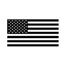 2x American Flag Vinyl Decal Sticker Different color &amp; size for Cars/Bike/Window - £3.45 GBP+