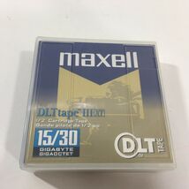 MAXELL DLT Tape III XT 1/2" Cartridge Tape 15/30 GB NR.183570 - $4.94