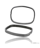 Stainless Steel Oval Bangle Bracelet for Women, 7 in -Style  - £17.52 GBP