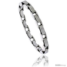 Stainless Steel Ladies Fancy Link Bracelet, 7.5  - £30.62 GBP