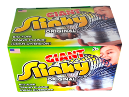 The Original Giant Slinky Walking Spring Toy Big Metal Slinky for Ages 5+ - £5.42 GBP