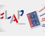 Modern Flap Card to Box (Blue) by UZ Hsieh - Trick - $29.65