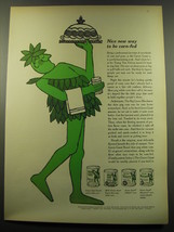 1959 Green Giant Corn Ad - Nice new way to be corn-fed - $18.49