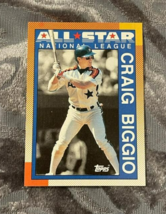 Craig Biggio Topps All-Star Baseball Card – Houston Astros Legend - €2,54 EUR