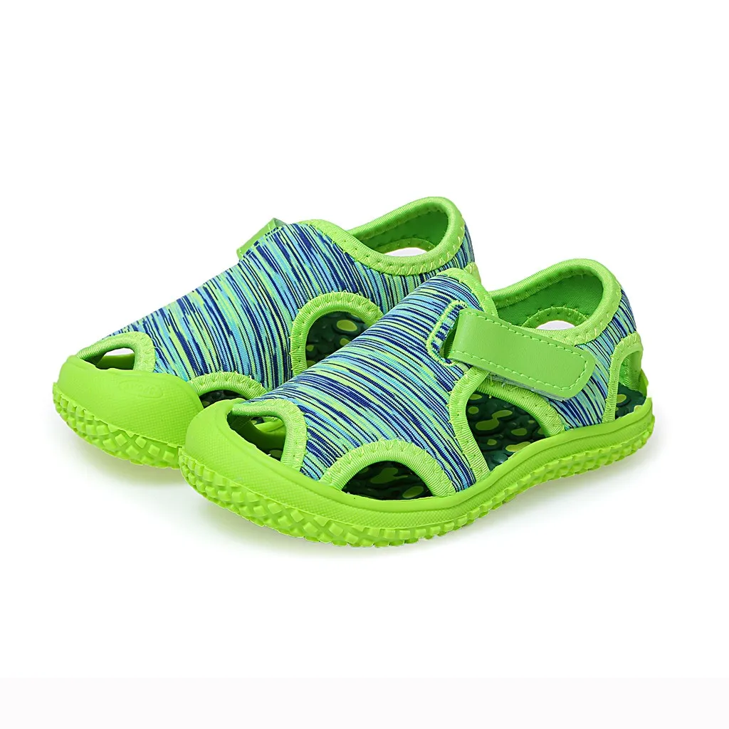 TELOTUNY sandals Summer Kids Baby Girls Boys Non-slip Outdoor Sneakers Soft Sole - £95.67 GBP