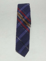Vicky Davis Men Slim Dress Tie 1.5&quot; wide 55&quot; long multicolor cotton Skinny - £10.88 GBP