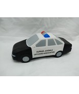 Vintage Dupage Juvenile Officers Association Promotional Foam Car 4.5&quot; - $16.82