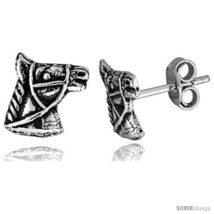 Tiny Sterling Silver Horse Stud  - £10.38 GBP