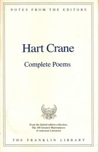 Franklin Library Notes from the Editors Hart Crane Complete Poems - £6.04 GBP