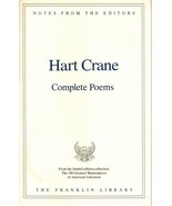 Franklin Library Notes from the Editors Hart Crane Complete Poems - $7.69