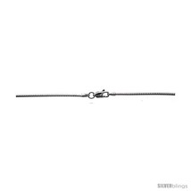 Length 18 - Sterling Silver Italian Spiral Round Omega Neck Wire Choker Nickel  - £30.01 GBP