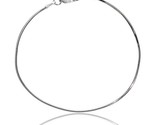 Octagonal mirror snake chain necklaces bracelets shiny fine 0 9mm wide nickel free thumb155 crop