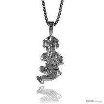 Sterling Silver Baby Pendant, 3/4 in  - $35.06