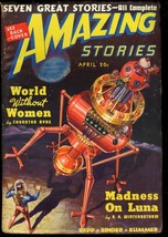 Amazing Stories 1939 APR-COOL Sci Fi PULP-ROBOTO Cvr Fn - £465.22 GBP