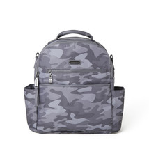 Baggallini Houston Convertible Backpack Tote Bag Dark Grey Camo NWT - £51.37 GBP