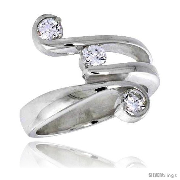 Size 10 - Highest Quality Sterling Silver 3/4 in (17 mm) wide Right Hand Ring,  - $67.70