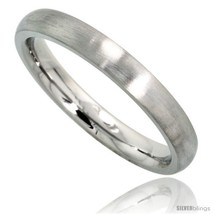 Size 11.5 - Surgical Steel 3mm Domed Wedding Band Thumb / Toe Ring Comfort-Fit  - £15.64 GBP