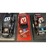 Dale Earnhardt 1:64 Diecast Revell #3 #8 NASCAR Display Cases Lot of 3 - $50.24 CAD