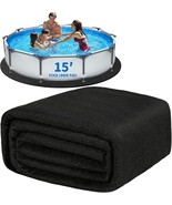 15 FT Round Pool Liner Pad for Above Ground Swimming Pool Pad Seamless U... - $109.14